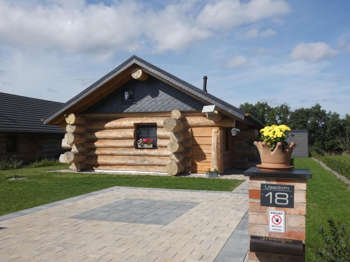 Naturstammhaus Tollensesee Groß Nemerow المظهر الخارجي الصورة
