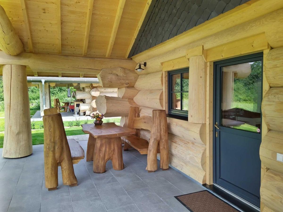 Naturstammhaus Tollensesee Groß Nemerow المظهر الخارجي الصورة