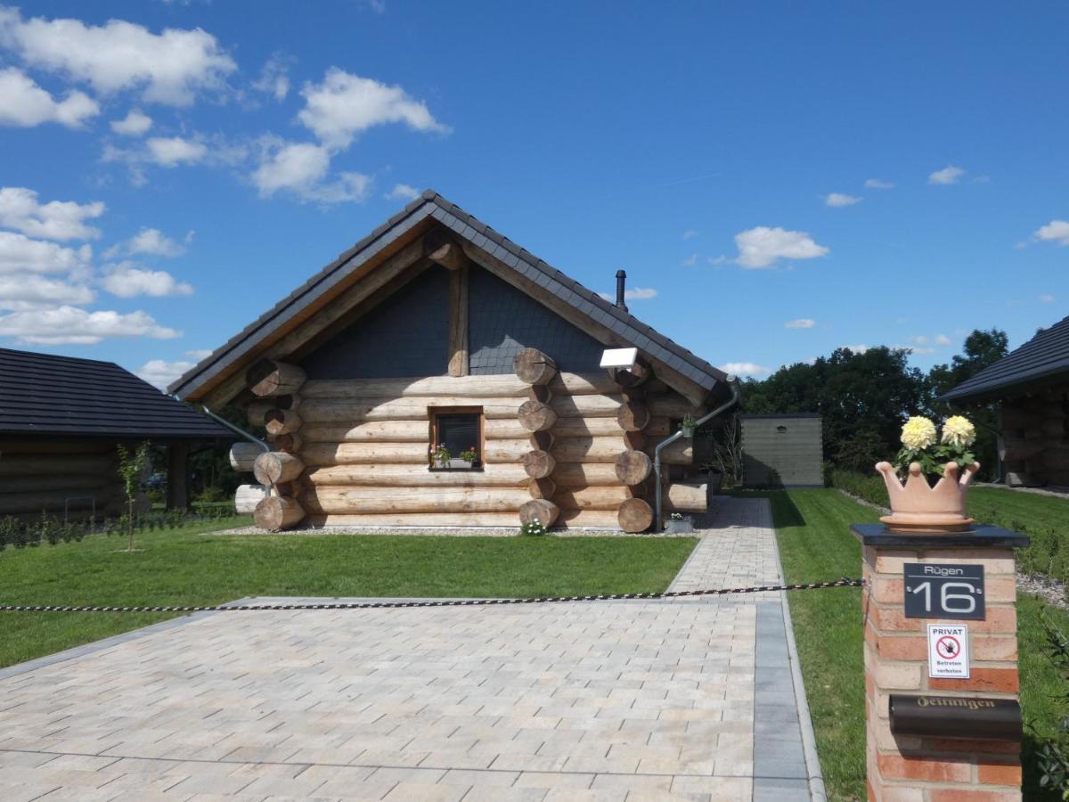 Naturstammhaus Tollensesee Groß Nemerow المظهر الخارجي الصورة