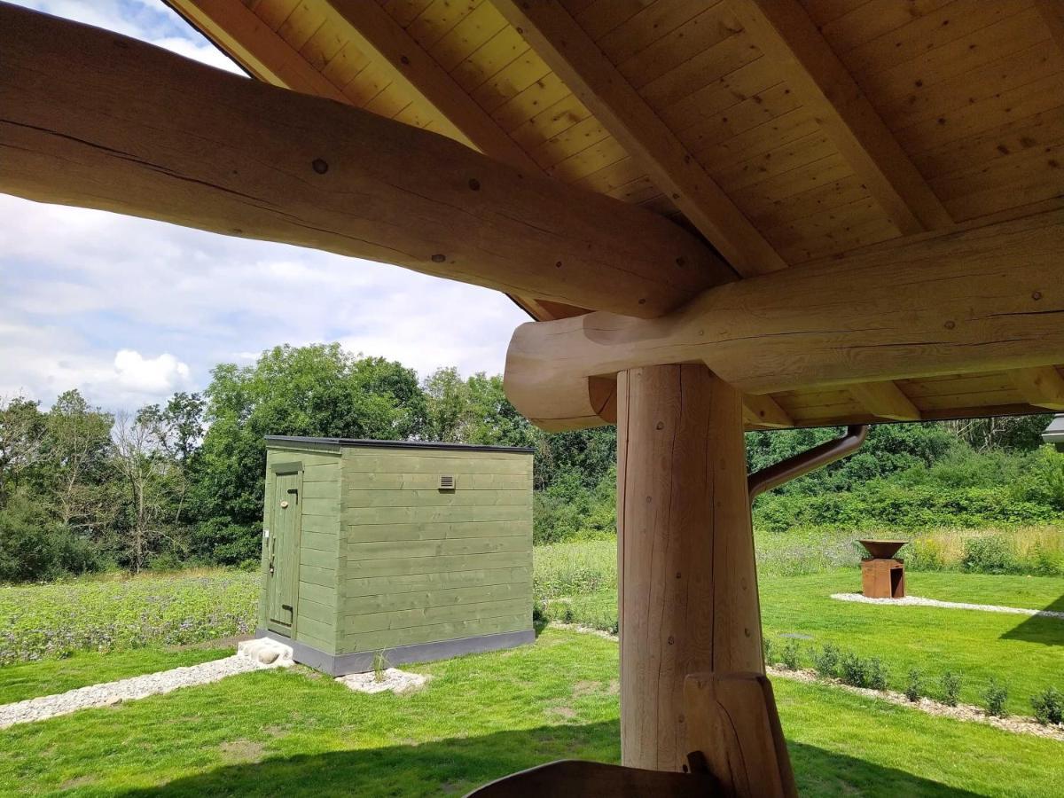 Naturstammhaus Tollensesee Groß Nemerow المظهر الخارجي الصورة